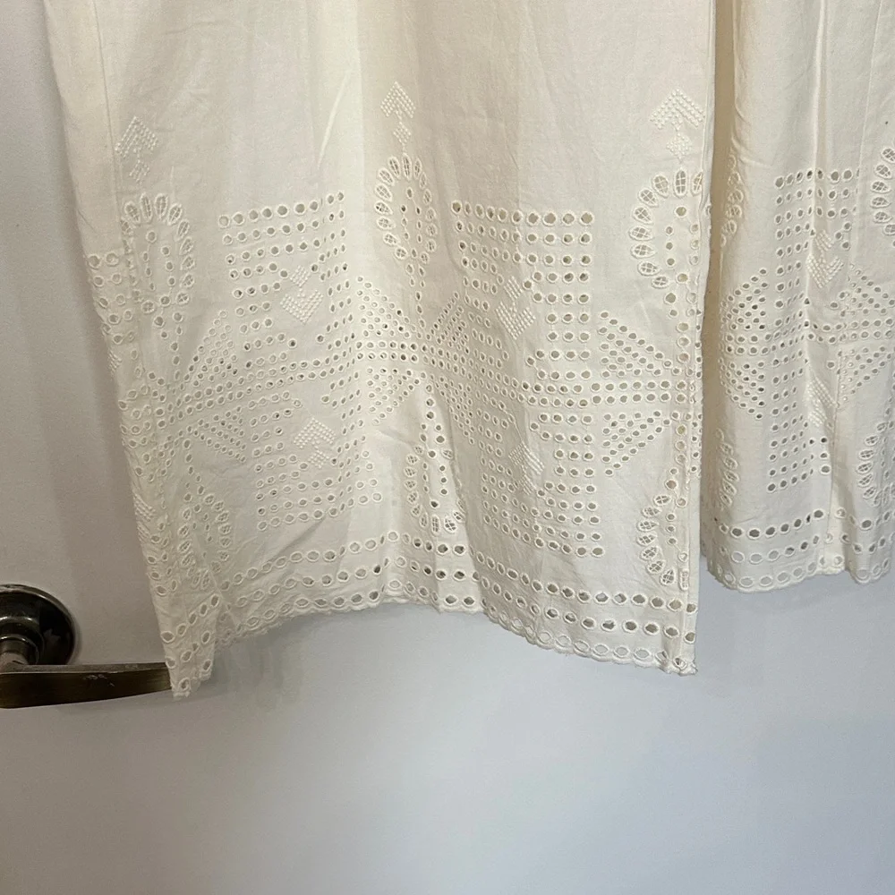 Chic Cream Maxi Skirt for Women - Picture 2 of 6